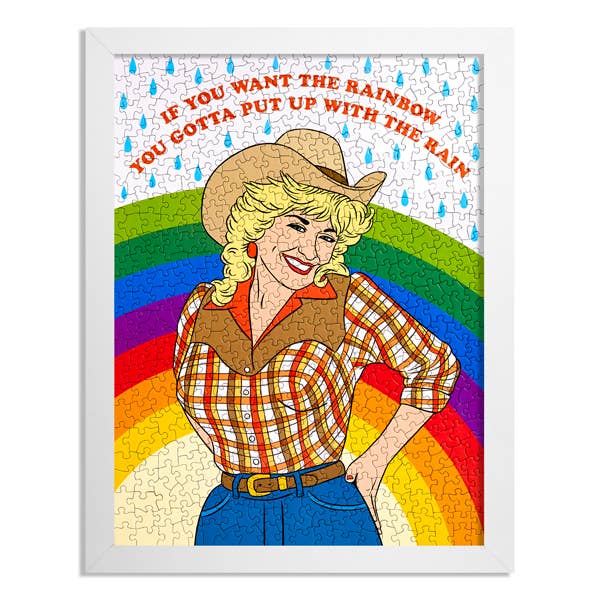 Dolly Cowgirl Rainbow Puzzle