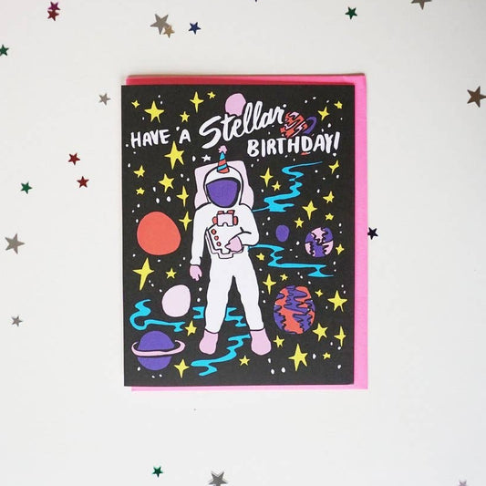 Stellar Birthday Card