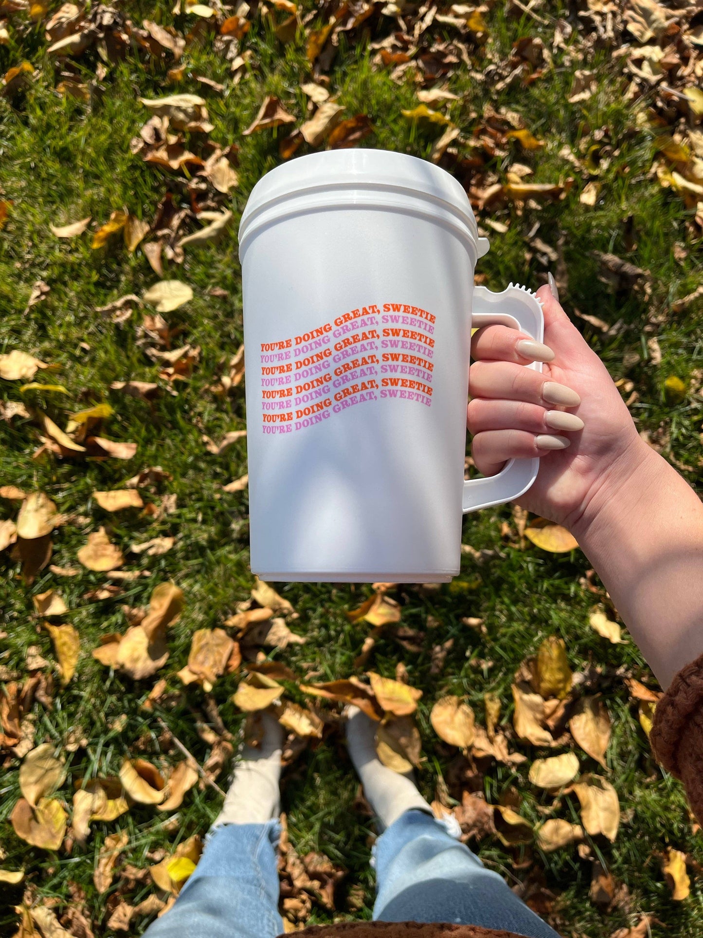 You’re doing great, sweetie mega mug