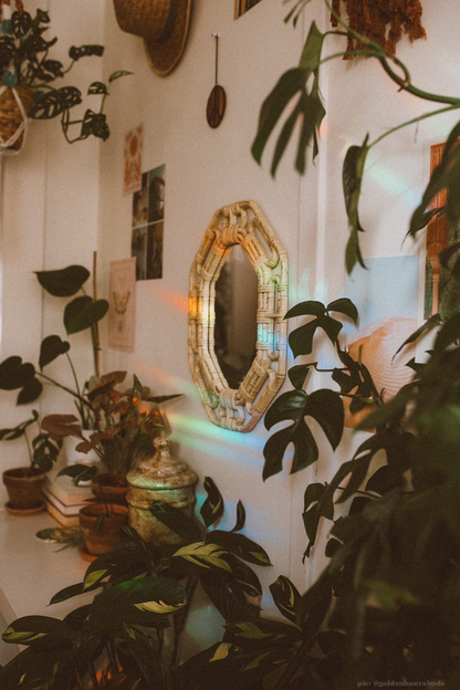 Smiley Flower 4" Suncatcher