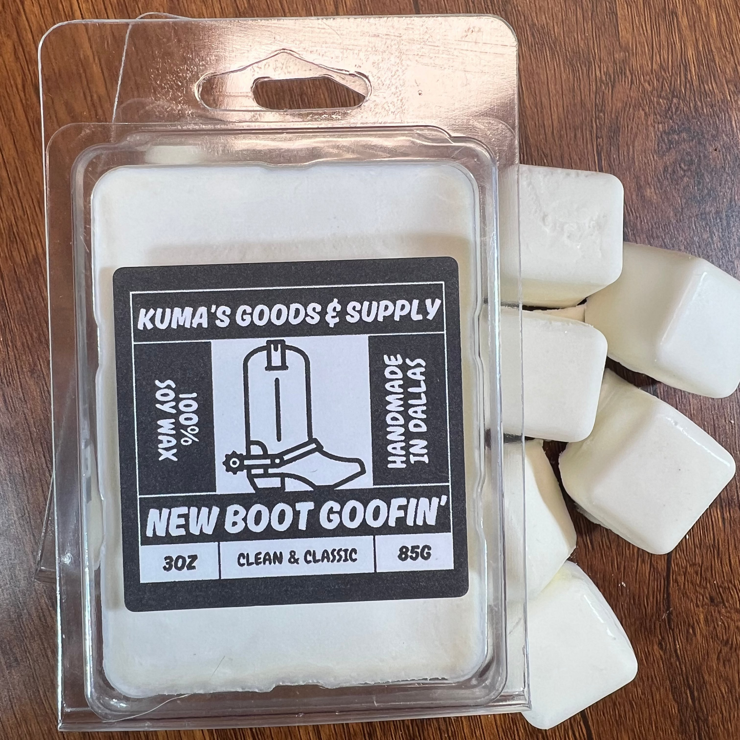 new boot goofin' soy wax melts