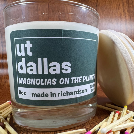 UT Dallas 8oz candle