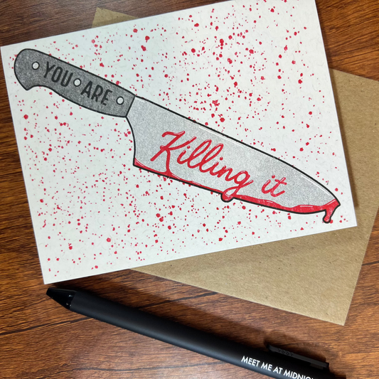 Killing It Card