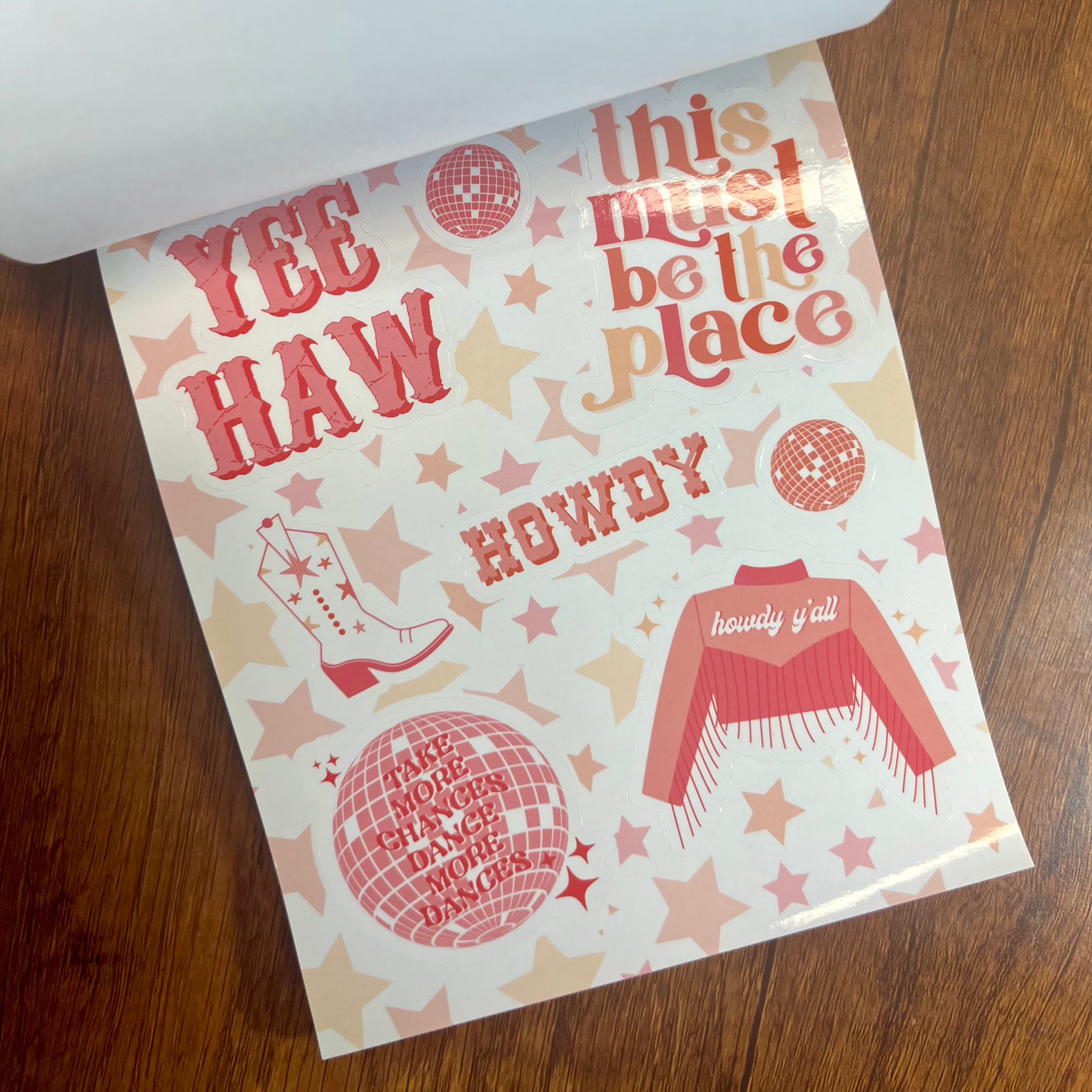 This Must Be the Place Sticker Book