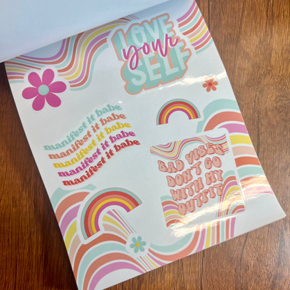 This Must Be the Place Sticker Book