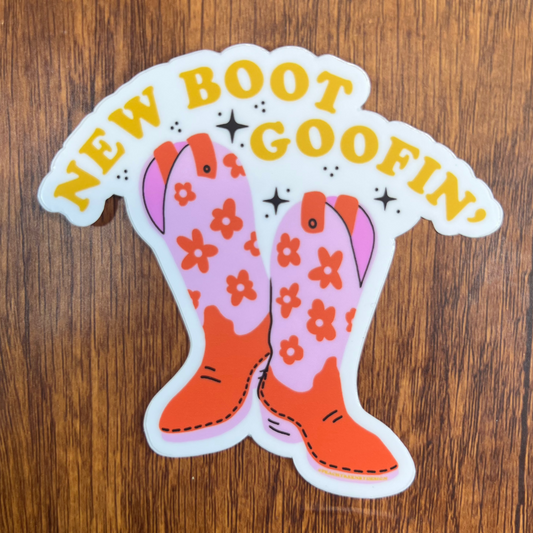 New Boot Goofin' Sticker