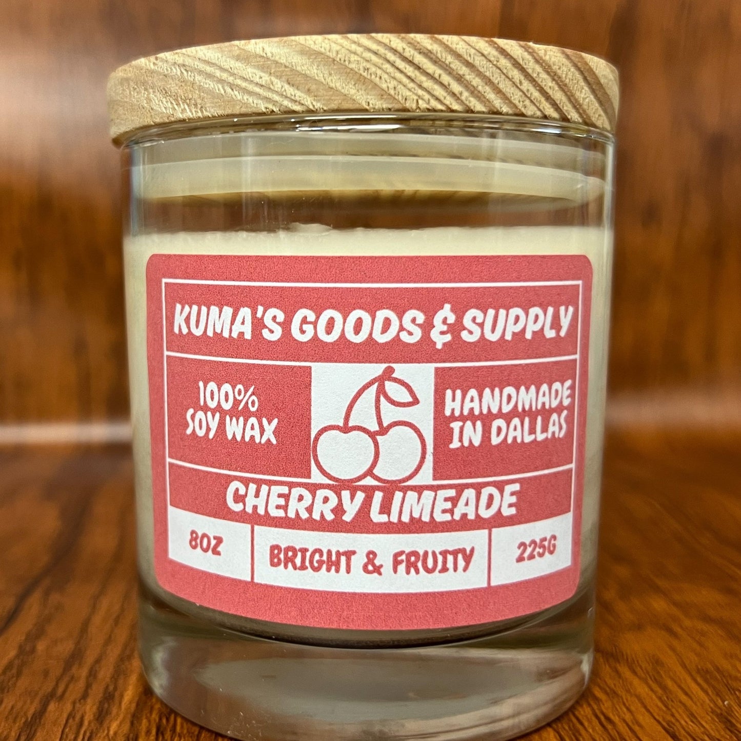 cherry limeade 8oz candle
