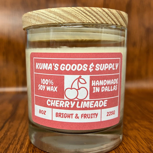 cherry limeade 8oz candle
