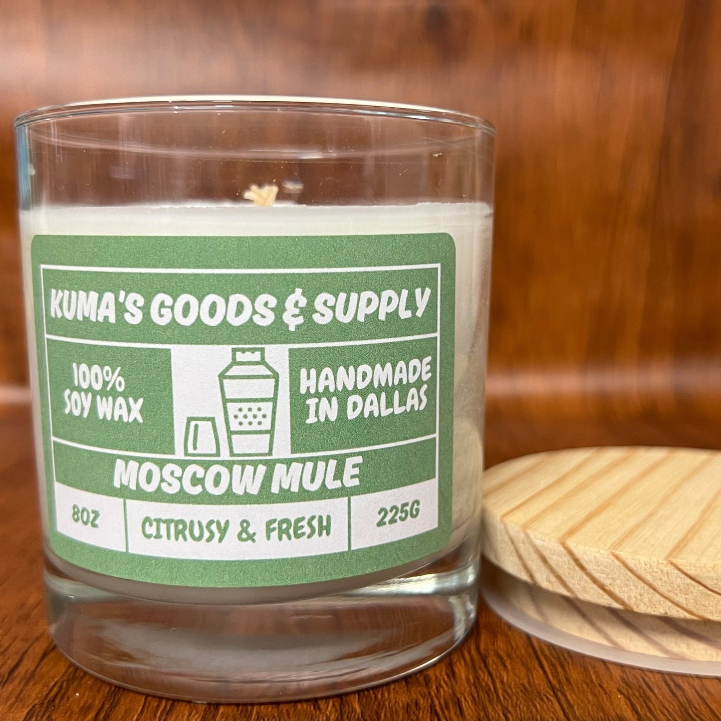 moscow mule 8oz candle