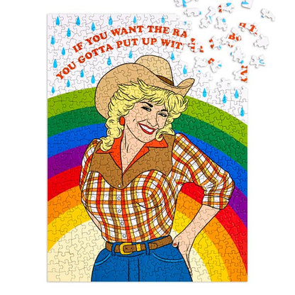 Dolly Cowgirl Rainbow Puzzle